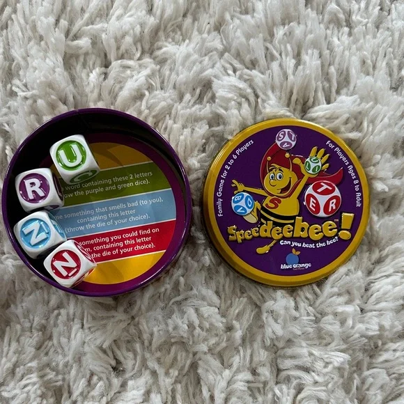 SpeedeeBee Game - Purple and Yellow NWOT - Picture 3 of 3